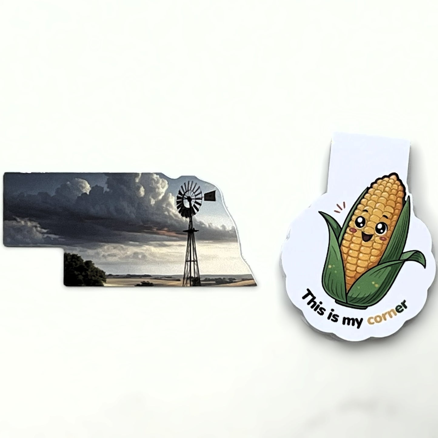 This is my CORNer Magnetic bookmark